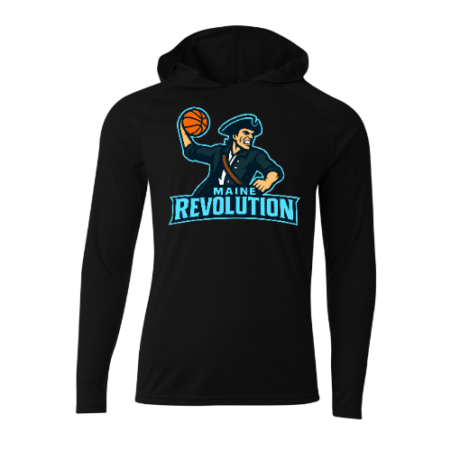 black shooting shirt polyester