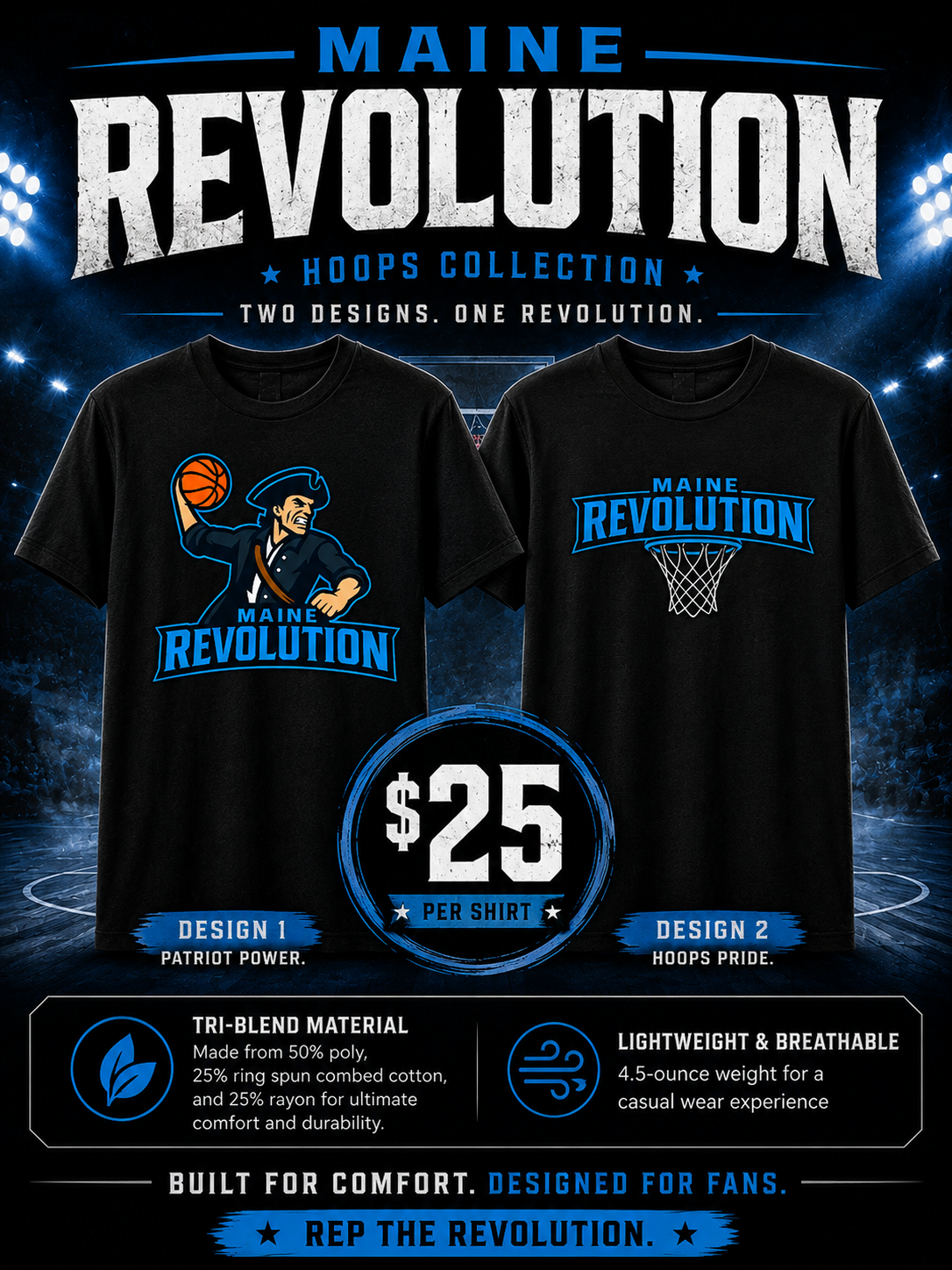 Home revolution t shirts $25